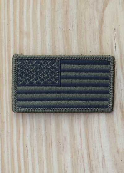 Olive Drab American Flag Patch - Nine Line Apparel