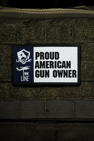PVC Patch - USCCA Proud American Gun Owner [ON SALE] - Nine Line Apparel