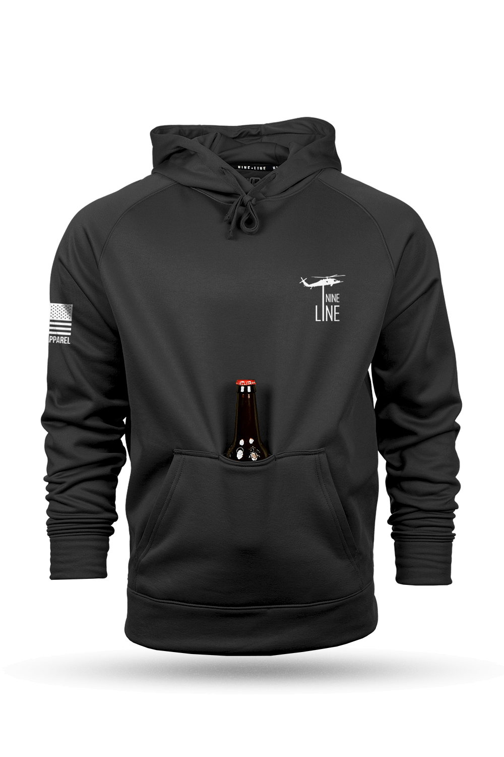 Raglan Tailgater Hoodie - 5Things - Nine Line Apparel