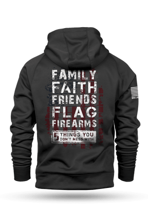 Raglan Tailgater Hoodie - 5Things - Nine Line Apparel
