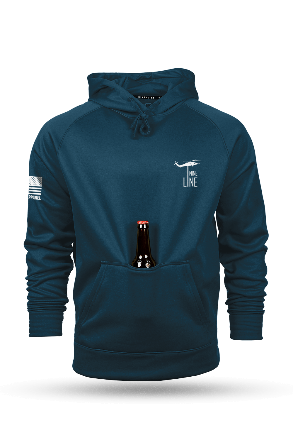 Raglan Tailgater Hoodie - 5Things - Nine Line Apparel