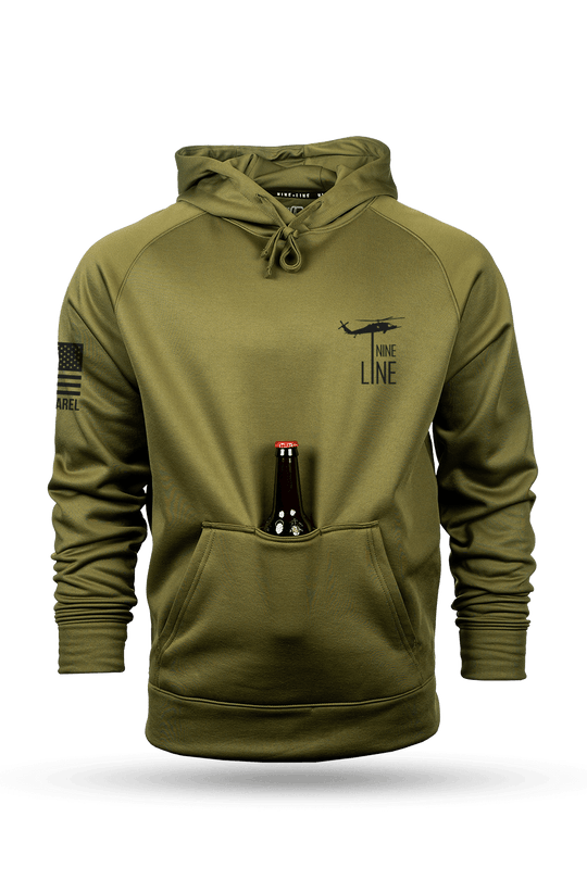 Raglan Tailgater Hoodie - America - Nine Line Apparel