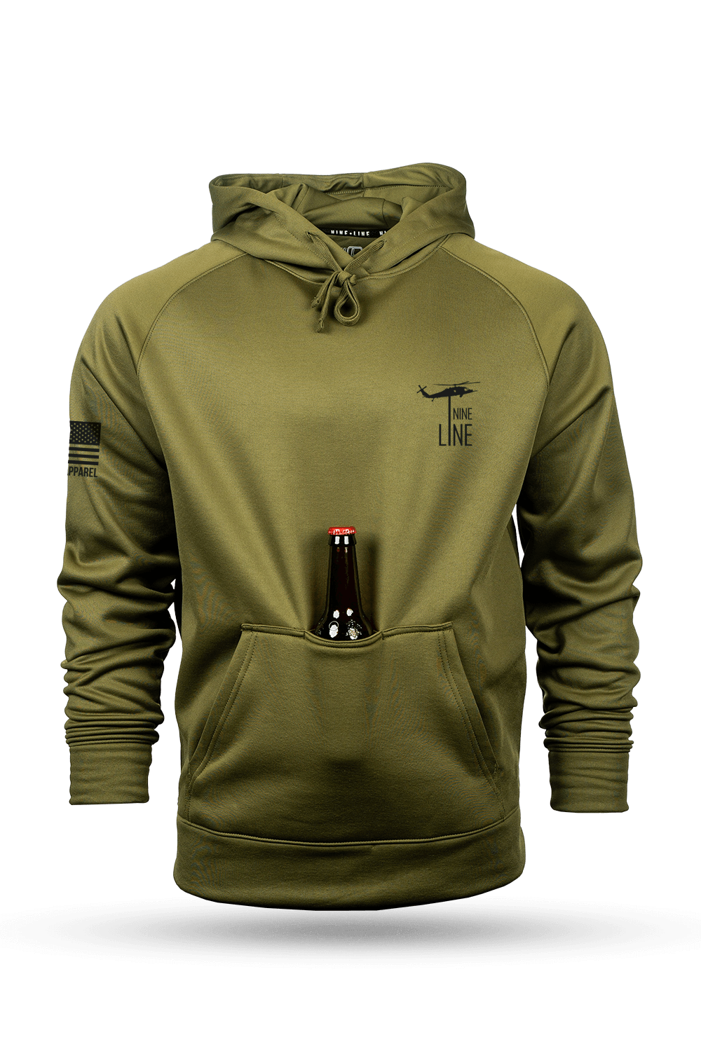 Raglan Tailgater Hoodie - DTOM - Nine Line Apparel