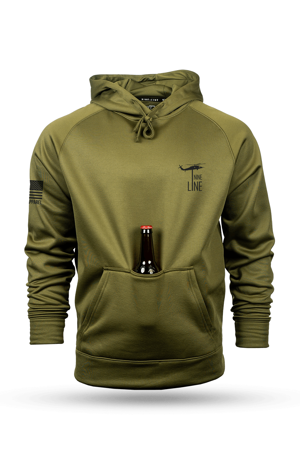 Raglan Tailgater Hoodie - Oath - Nine Line Apparel