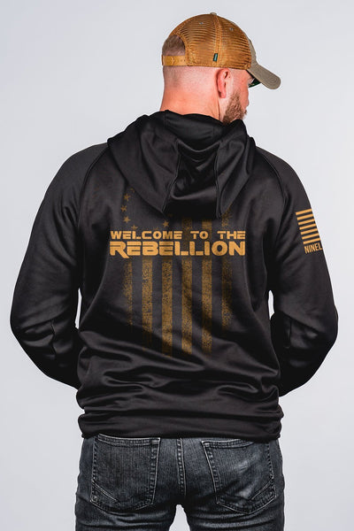 Raglan Tailgater Hoodie - Welcome to the Rebellion - Nine Line Apparel