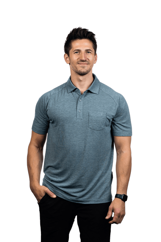 SFG Performance Tri-blend Polo - Nine Line Apparel