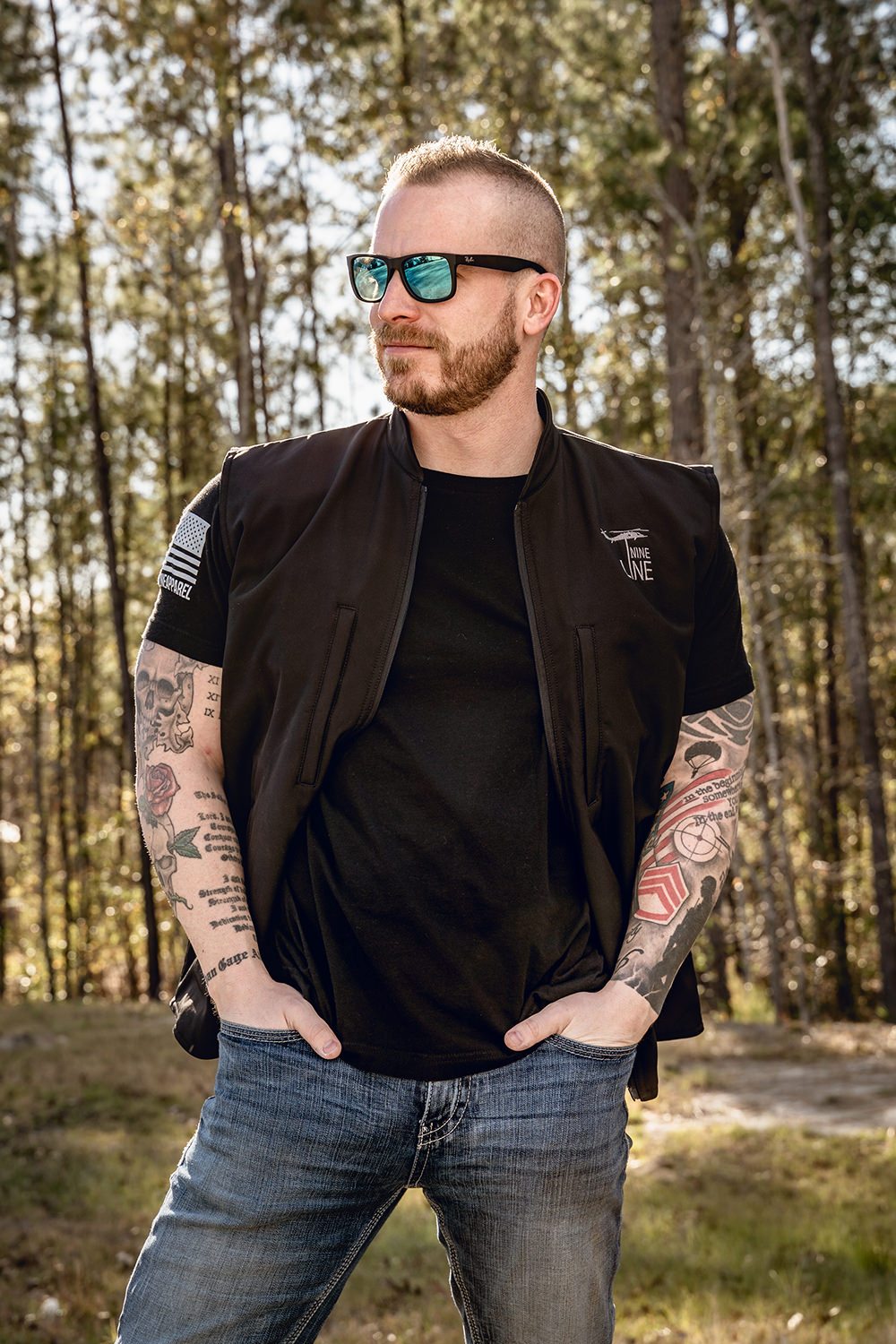 Soft Shell Concealed Carry Vest - Nine Line Apparel