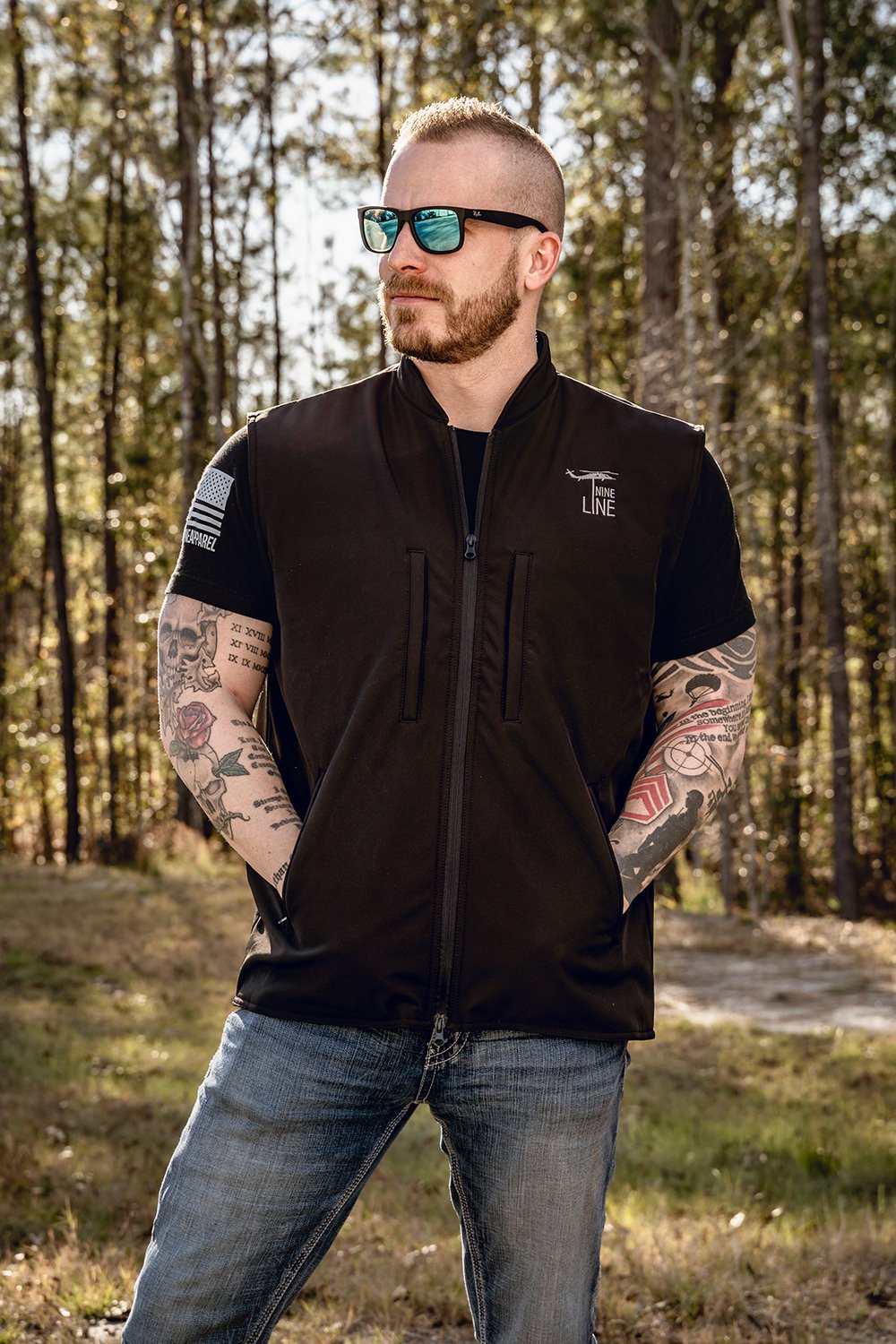 Soft Shell Concealed Carry Vest - Nine Line Apparel