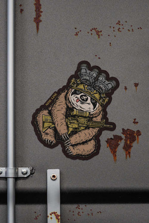 Sticker - Lazy Bones - Nine Line Apparel
