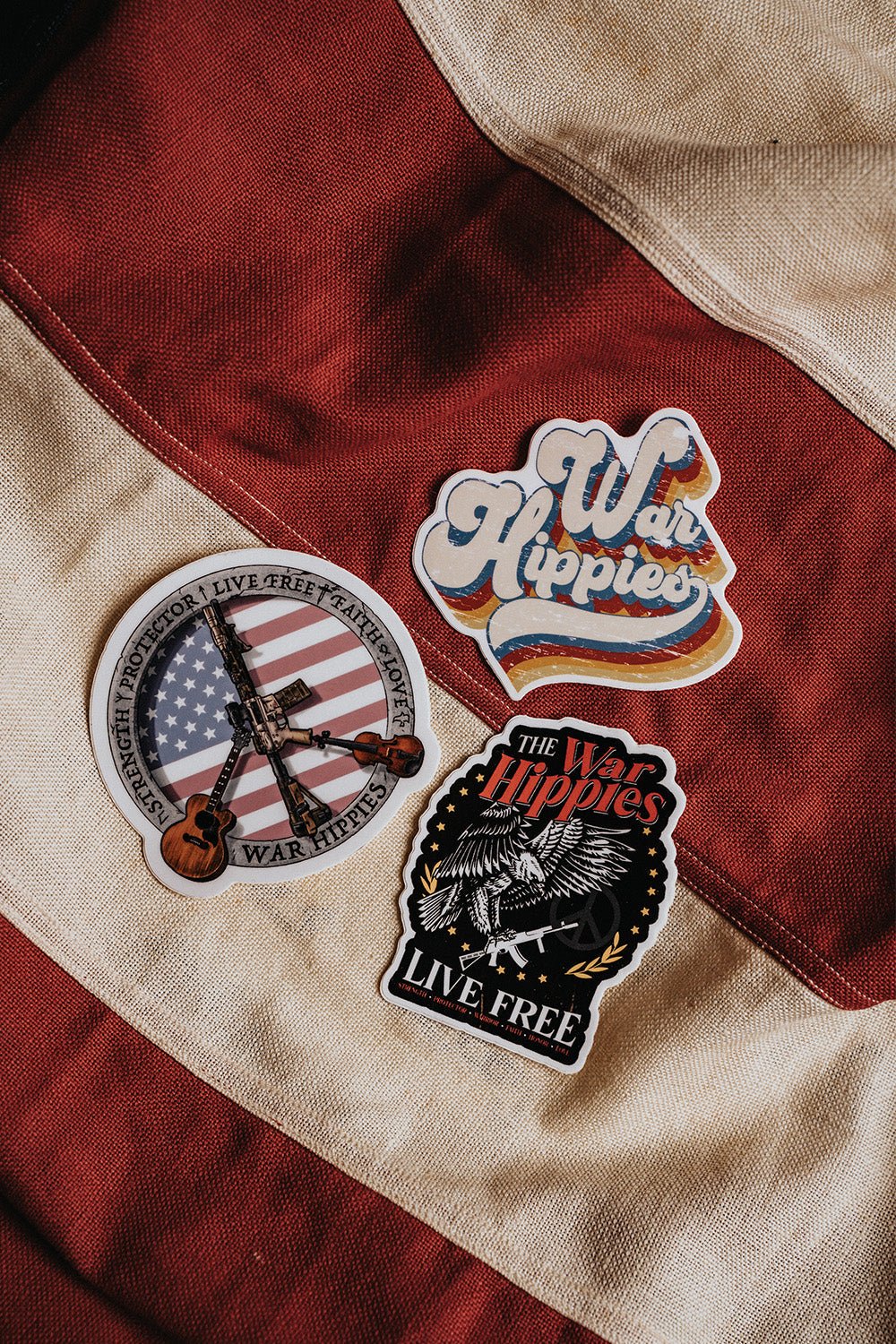 STICKER - War Hippies - Nine Line Apparel