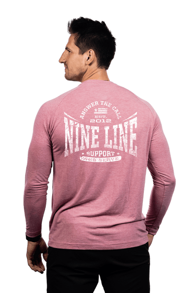 Support Who Serve - SFG Performance Tri-blend Shirt - Nine Line Apparel