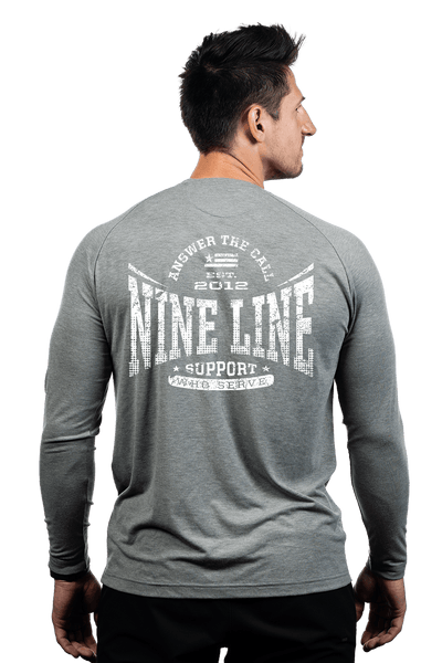 Support Who Serve - SFG Performance Tri-blend Shirt - Nine Line Apparel