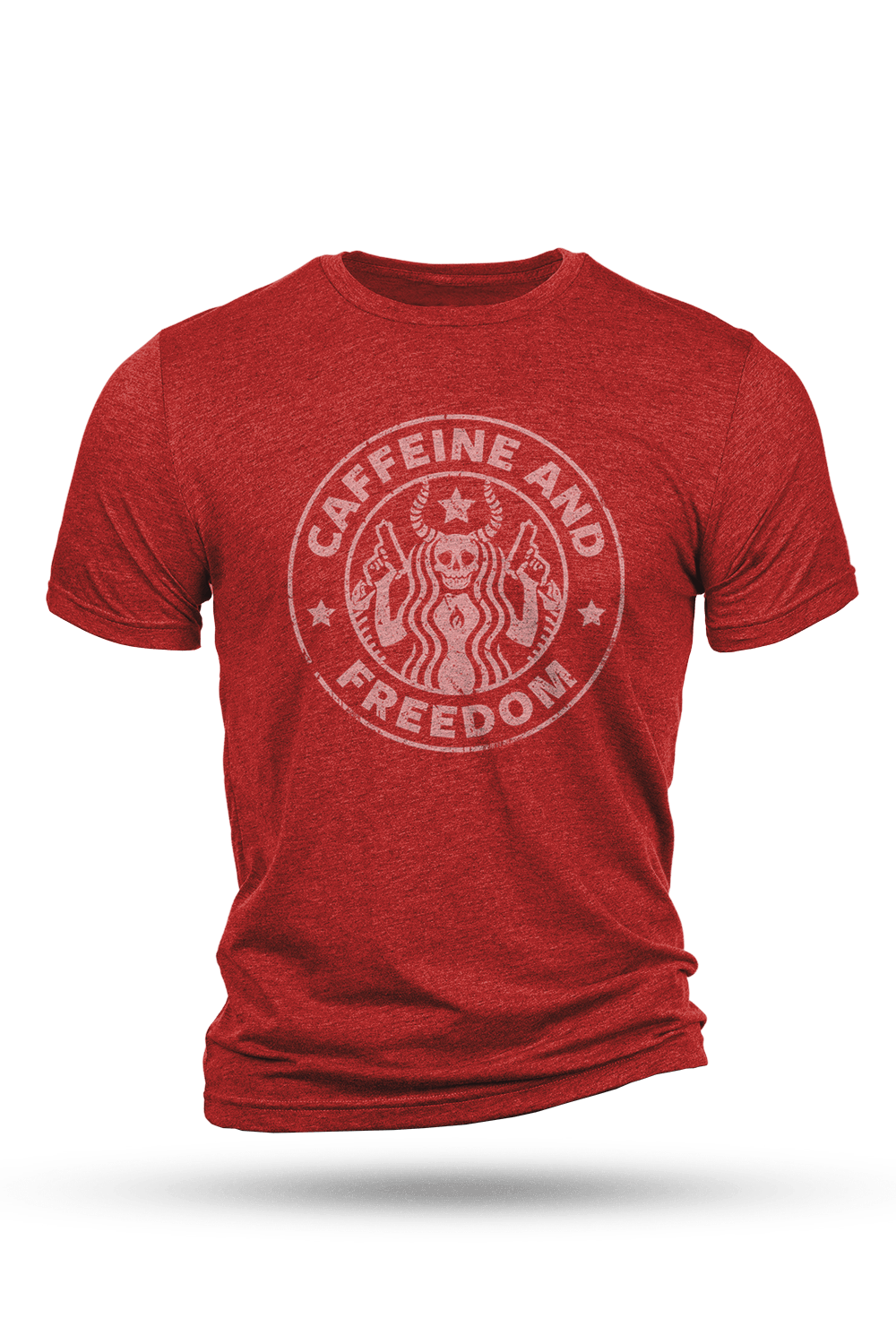 T-Shirt - Caffeine & Freedom - Nine Line Apparel