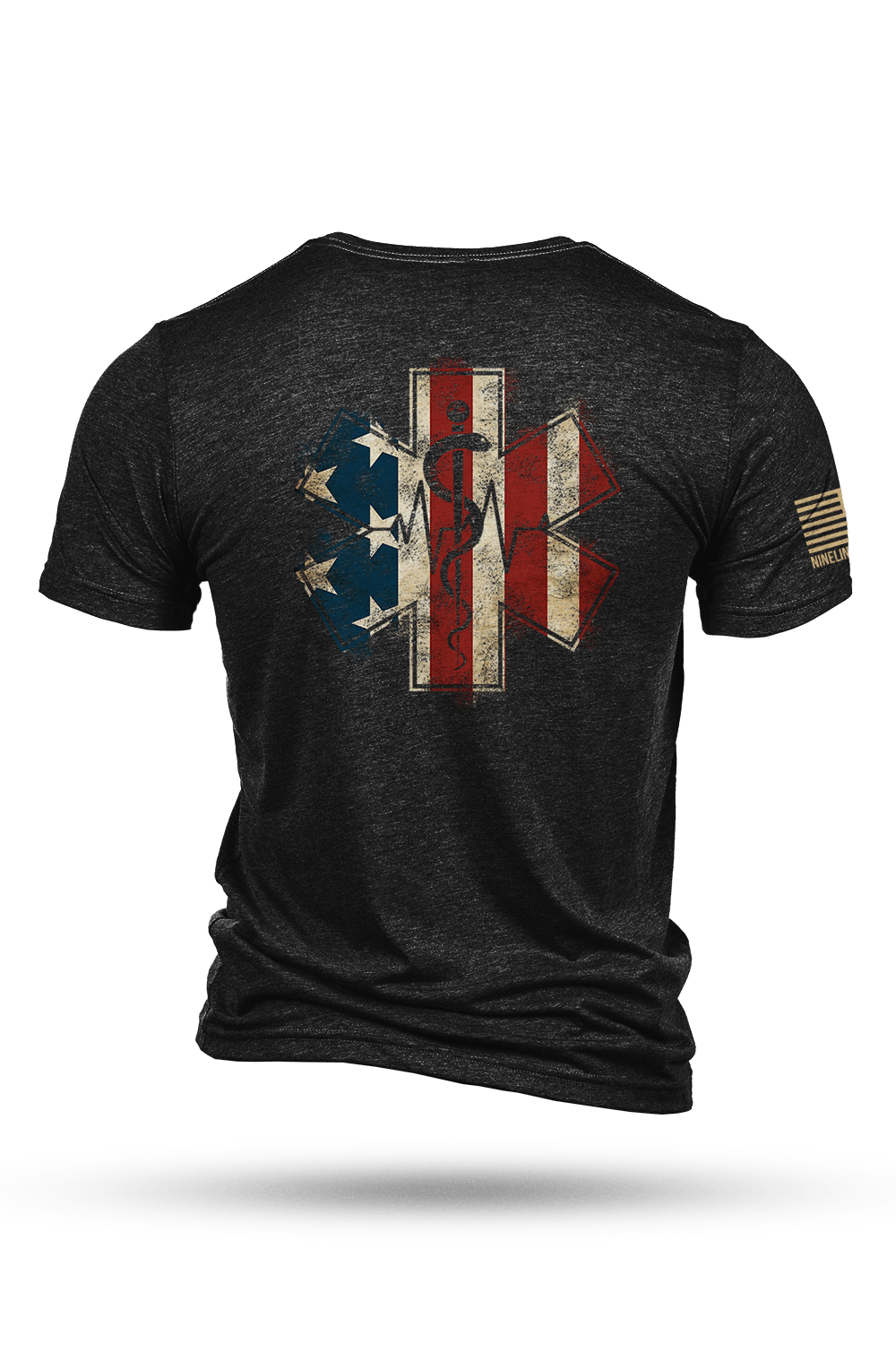 T-Shirt - EMS Flag - Nine Line Apparel