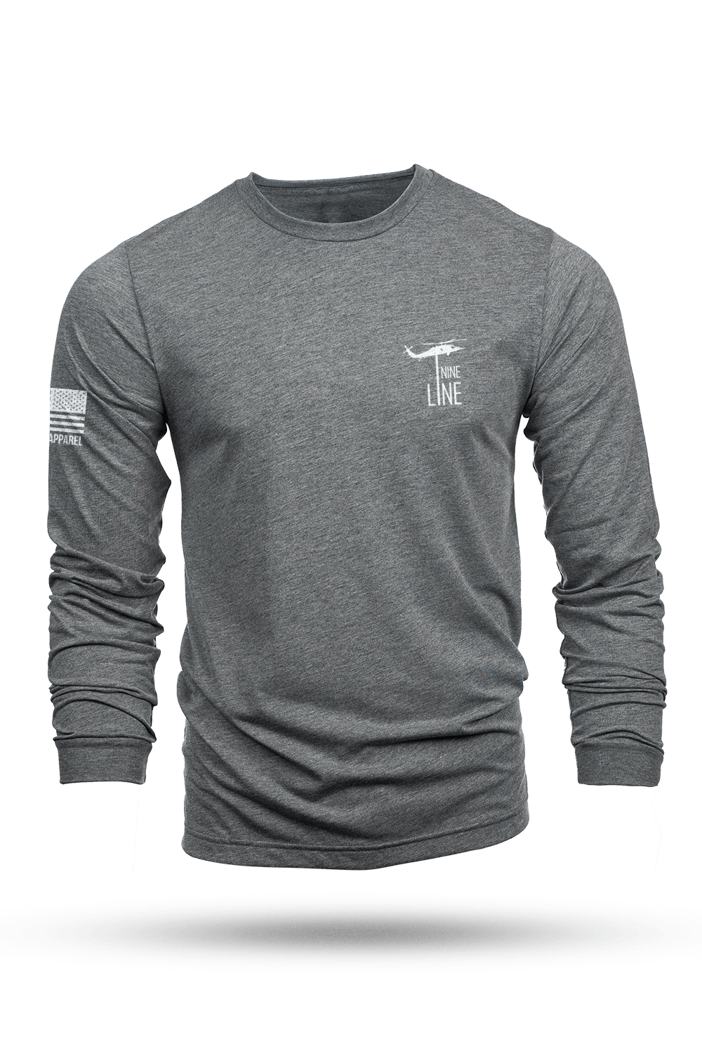 Tri-blend Athletic Long Sleeve - Core - Nine Line Apparel