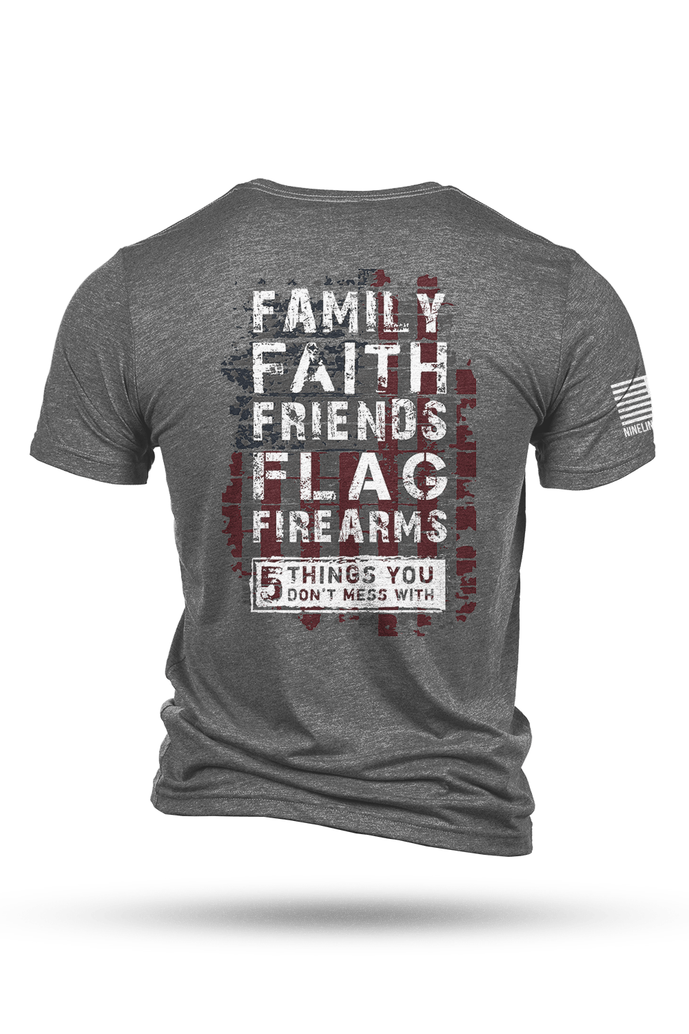 Tri-Blend T-Shirt - 5 Things - Nine Line Apparel