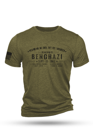 Tri-Blend T-Shirt - Benghazi - Nine Line Apparel