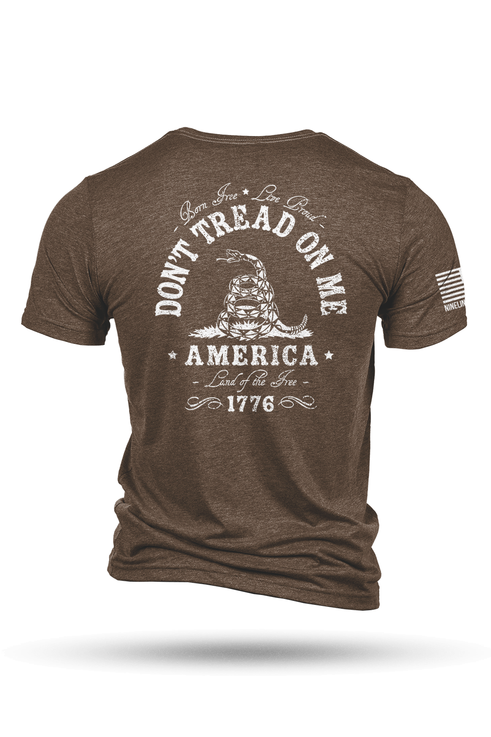 Tri-Blend T-Shirt - Don't Tread On Me - Nine Line Apparel