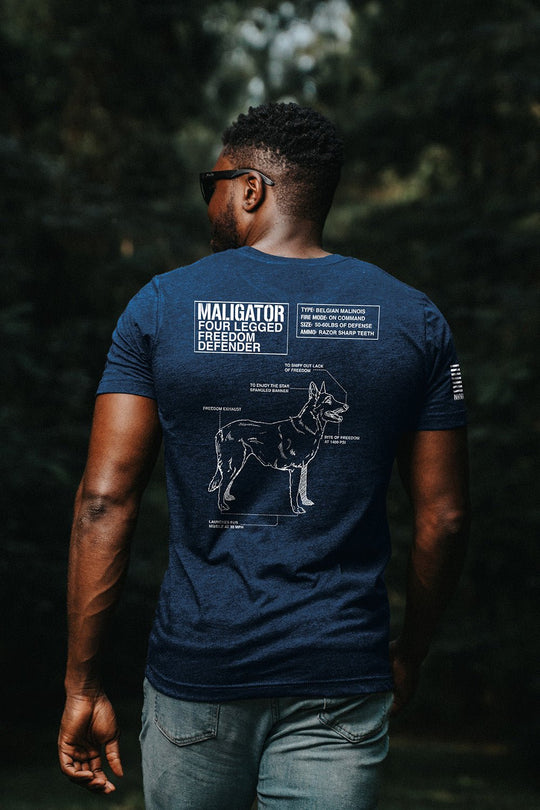 Tri-Blend T-Shirt - Maligator - Nine Line Apparel