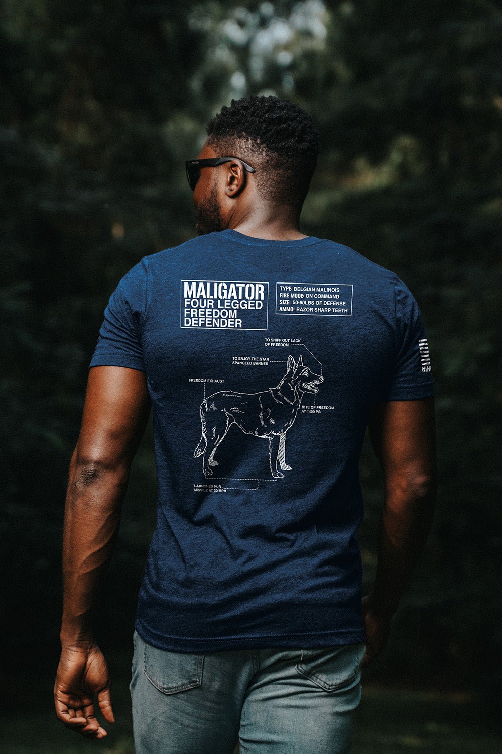 Tri-Blend T-Shirt - Maligator - Nine Line Apparel