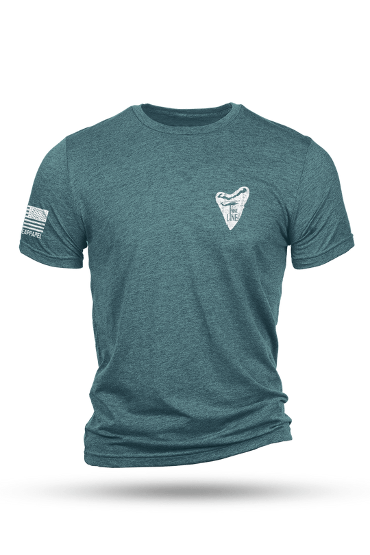 Tri-Blend T-Shirt - SHARK FLAG - Nine Line Apparel