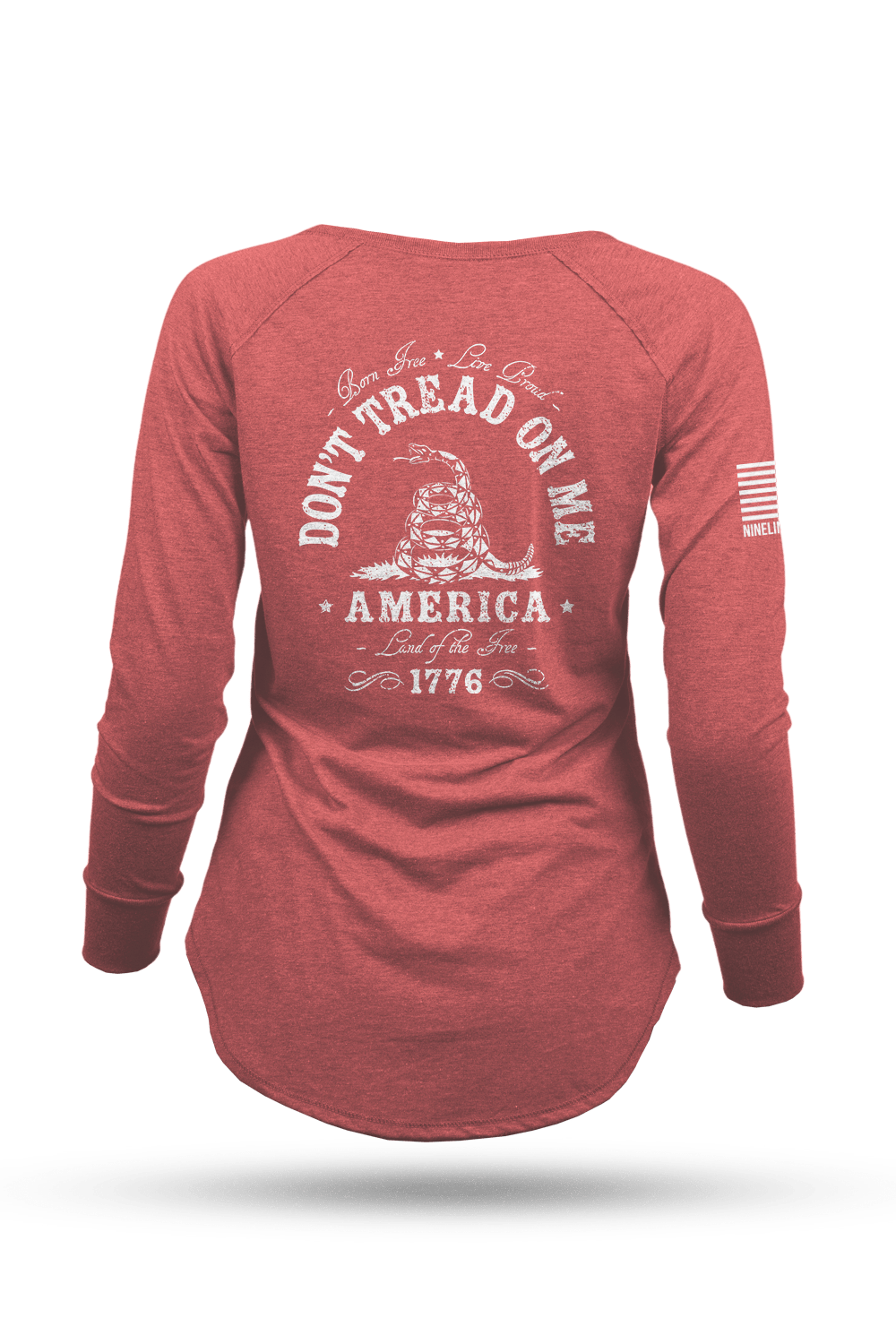 Women's Long Sleeve - Don't Tread On Me - Nine Line Apparel