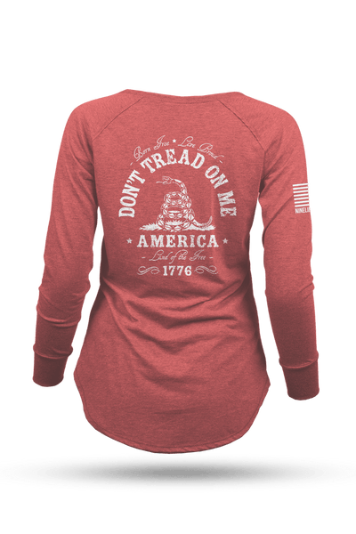 Women's Long Sleeve - Don't Tread On Me - Nine Line Apparel