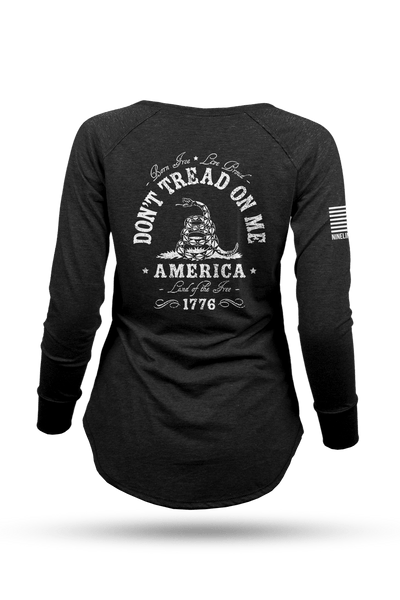 Women's Long Sleeve - Don't Tread On Me - Nine Line Apparel