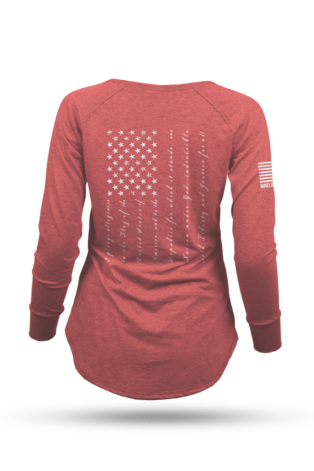 Women's Long Sleeve - The Pledge - Nine Line Apparel