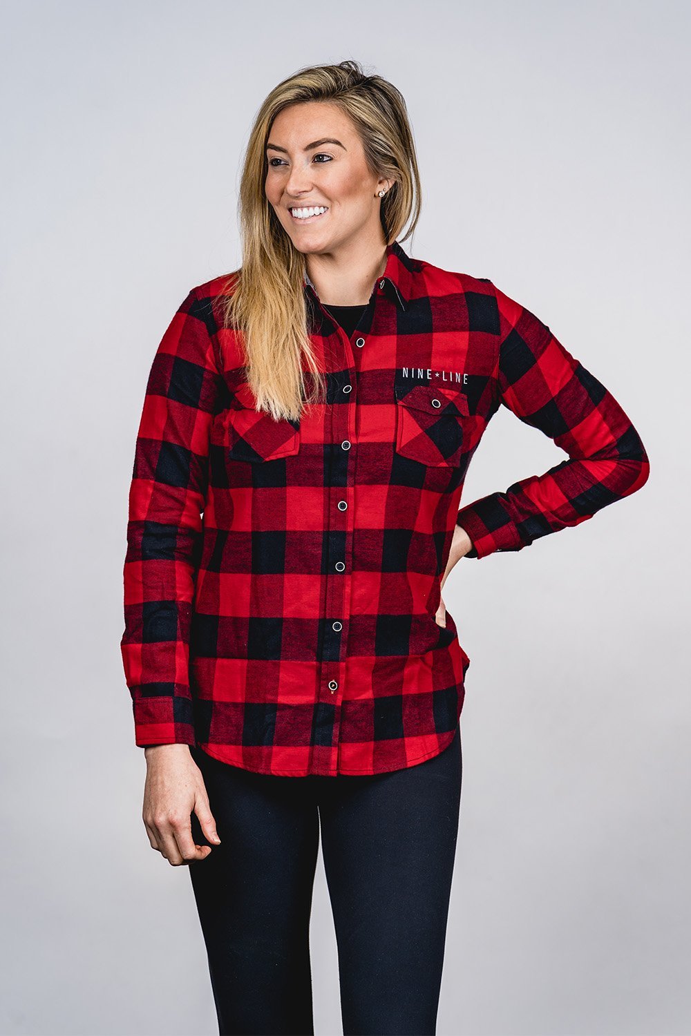 Women's Plaid Flannel [ON SALE] - Nine Line Apparel