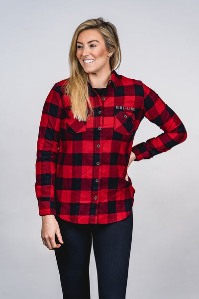 Women's Plaid Flannel [ON SALE] - Nine Line Apparel