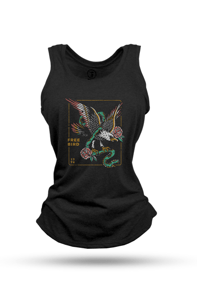 Women's Racerback Tank - FREE BIRD - Nine Line Apparel