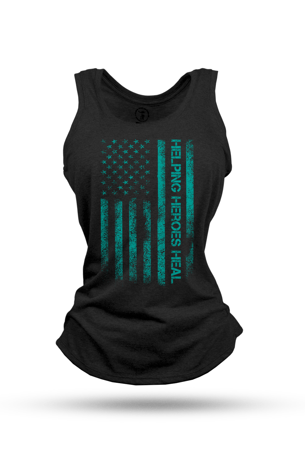 Women's Racerback Tank - PTS Awareness Month - For the Love of a Veteran - Nine Line Apparel