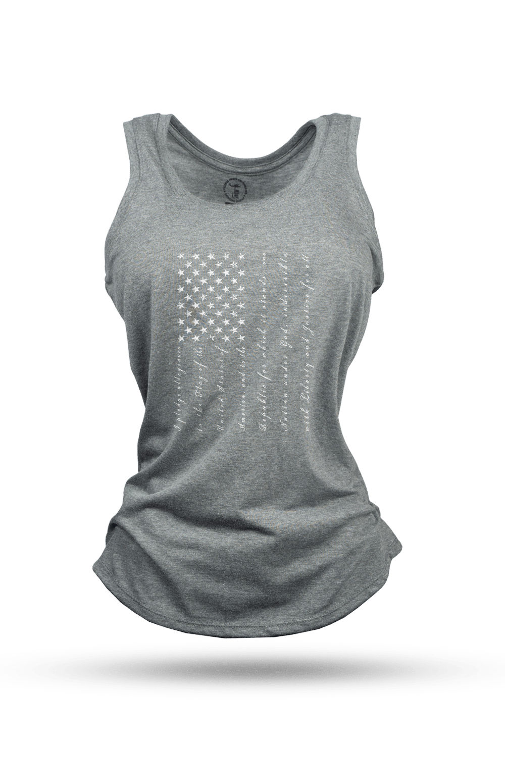 Women's Racerback Tank - The Pledge - Nine Line Apparel