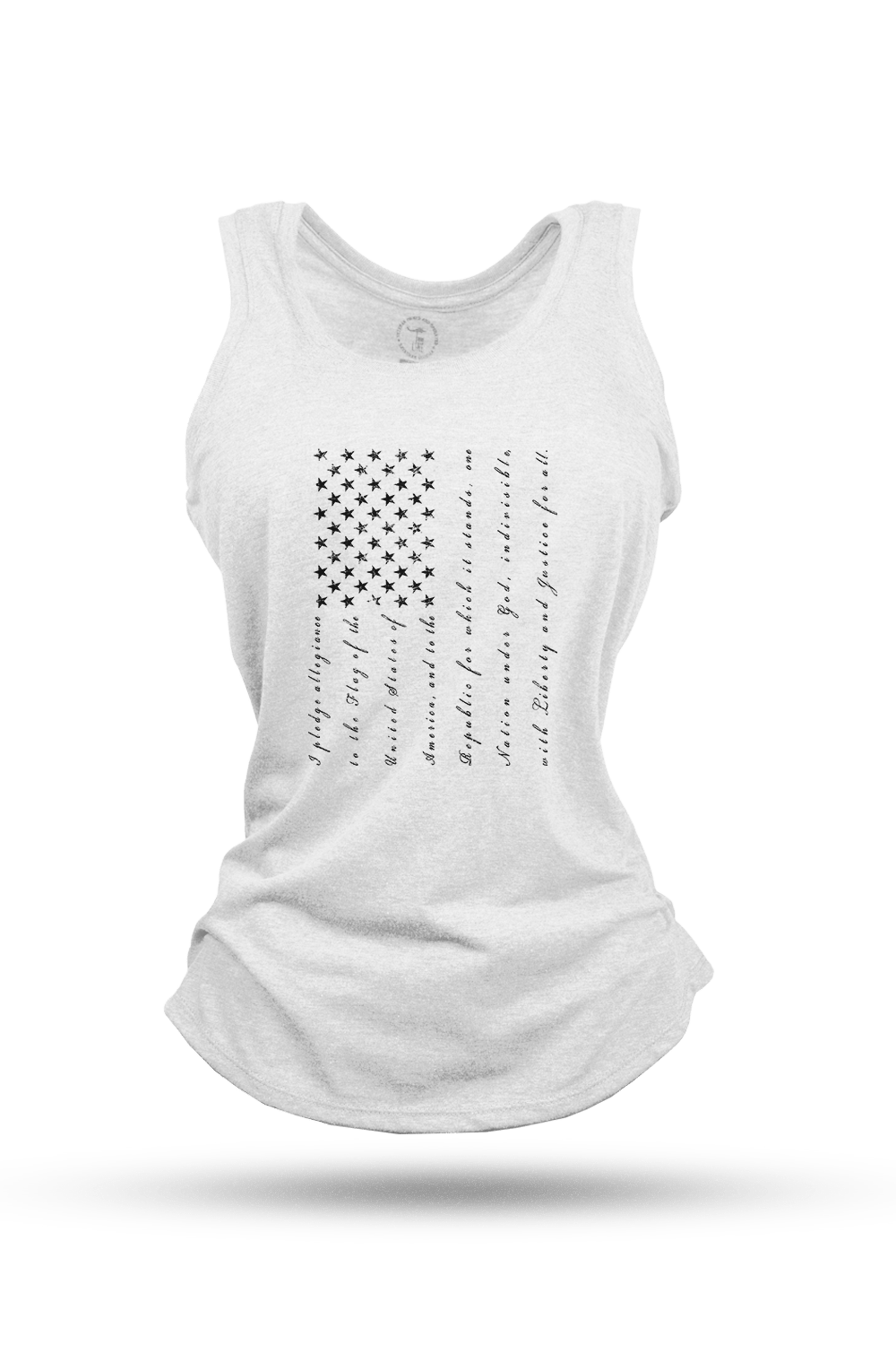 Women's Racerback Tank - The Pledge - Nine Line Apparel