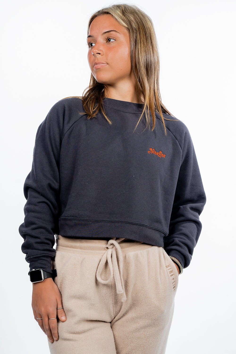 Women's Raglan Pullover Fleece - Nine Line Apparel