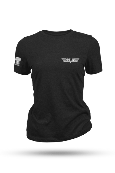 Women's T-Shirt - F-14 Tomcat Schematic - Nine Line Apparel