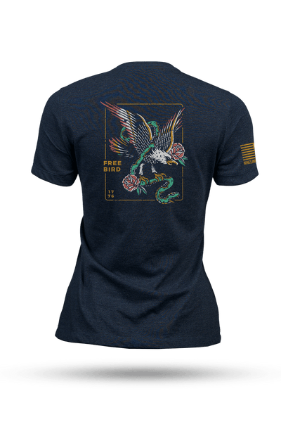 Women's T-Shirt - FREE BIRD - Nine Line Apparel