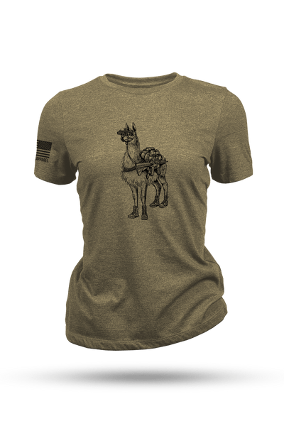 Women's T-Shirt - Freedom LLAMA - Nine Line Apparel