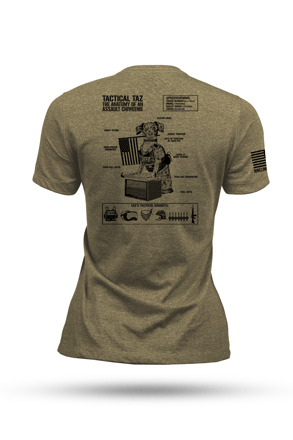 Women's T-Shirt - Tac Taz