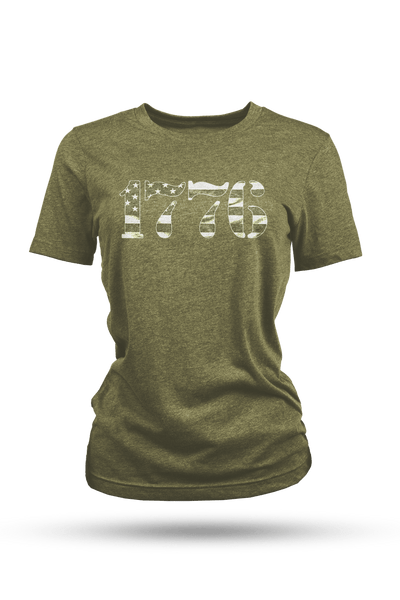 Women's Tri-Blend T-Shirt - Chad Prather - 1776 Stars and Stripes - Nine Line Apparel