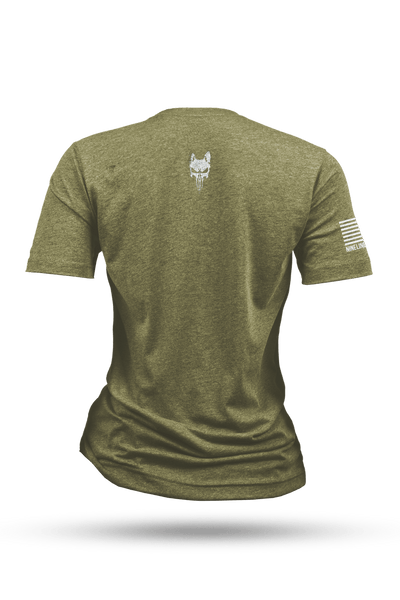 Women's Tri-Blend T-Shirt - Dogs>People - Nine Line Apparel