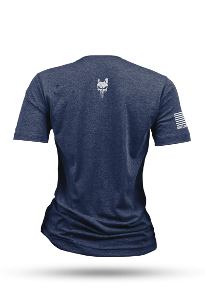 Women's Tri-Blend T-Shirt - Dogs>People - Nine Line Apparel