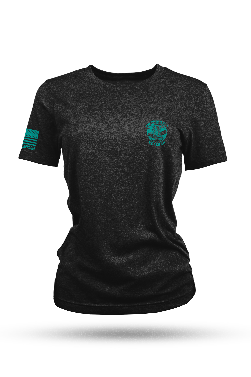 Women's Tri-Blend T-Shirt - PTS Awareness Month - For the Love of a Veteran - Nine Line Apparel