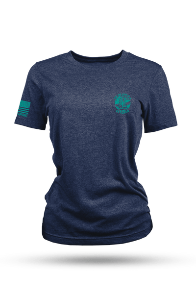 Women's Tri-Blend T-Shirt - PTS Awareness Month - For the Love of a Veteran - Nine Line Apparel