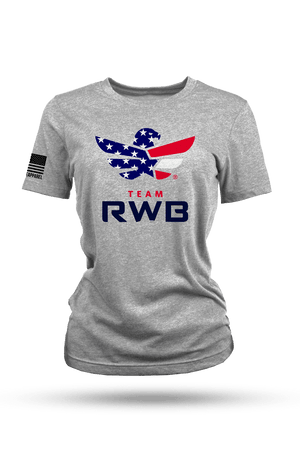 Women's Tri-Blend T-Shirt - Team RWB 4th of July - Nine Line Apparel