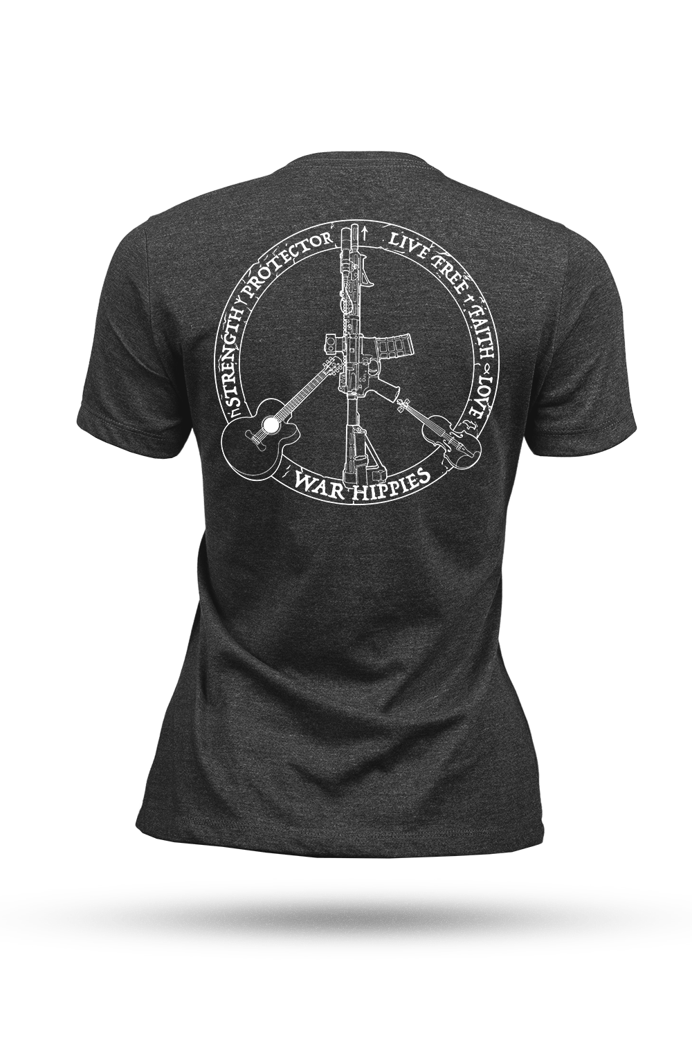 Women's Tri-Blend T-Shirt - War Hippies - Logo - Nine Line Apparel