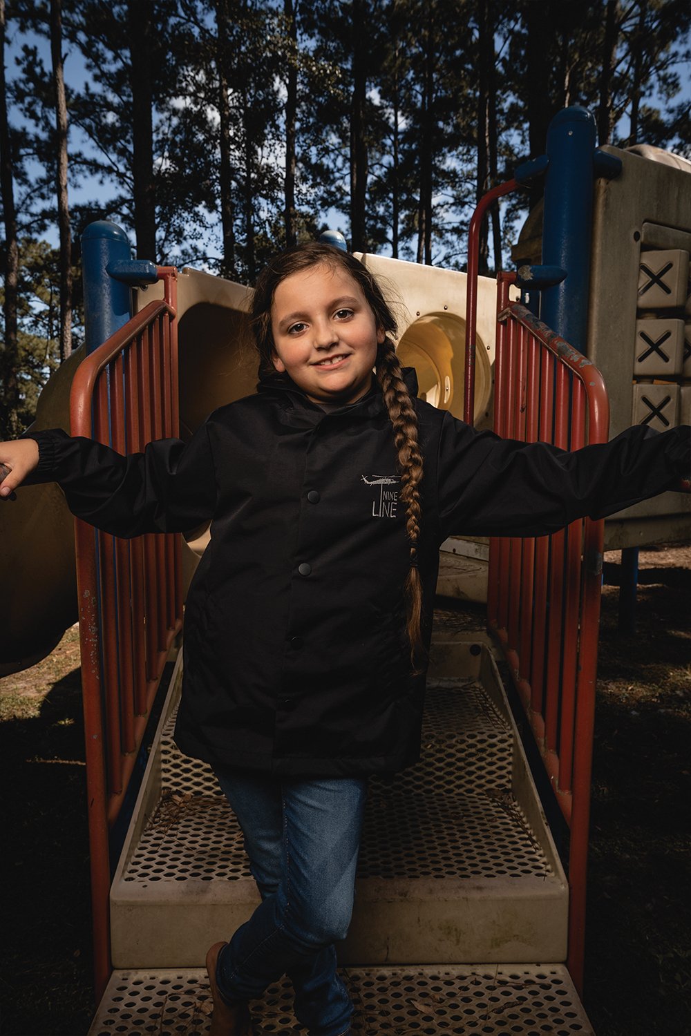Youth Coaches Windbreaker - Nine Line Apparel
